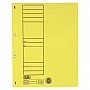Skoroszyt oczkowy karton 250g A4 żółty Elba 100551871