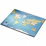 Podkład na biurko 40x53cm z mapą świata Esselte 32184