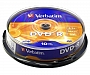 Płyta DVD-R Verbatim 4,7GB 16x cake 10szt. 43523