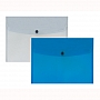 Teczka kopertowa A4 transparentna niebieska Biurfol TP-11-02