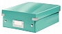 Pudełko z przegródkami Leitz Click & Store, małe turkusowe 60570051