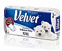 Papier toaletowy Velvet XXL biały 8 rolek