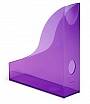 Pojemnik na czasopisma Durable Basic A4 fioletowy przezroczysty 1701712992