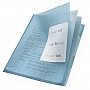 Folder LEITZ CombiFile z przekładkami, niebieski przezroczysty 47290035, 3szt.
