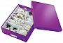 Pudełko z przegródkami Leitz Click & Store, duże fioletowe 60580062
