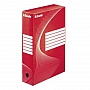 Pudełko archiwizacyjne Esselte BOXY 80 mm, czerwone 128412