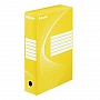 Pudełko archiwizacyjne Esselte BOXY 80 mm, żółte 128413