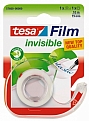 Taśma biurowa mleczna TESA Invisible 10m x 19mm z dyspenserem 57660-00000-01